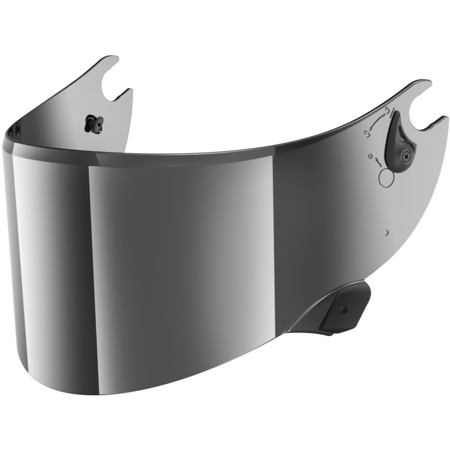 Silver Shark Spiegelvisier für RACE-R / SPEED-R Helm