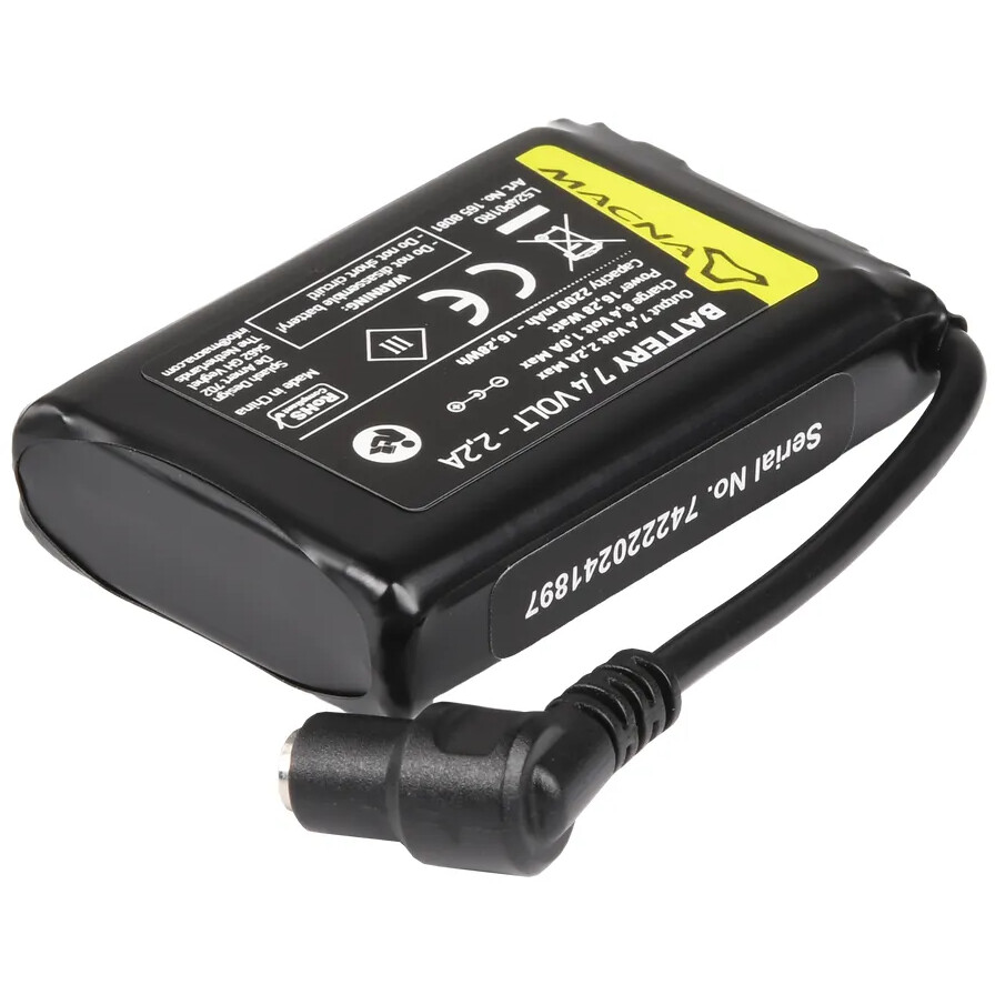 Single Battery Macna 7.4V 2.2A (1X) K-BAT-LI-7.4V-2.2 (For Macna Gloves and Socks)