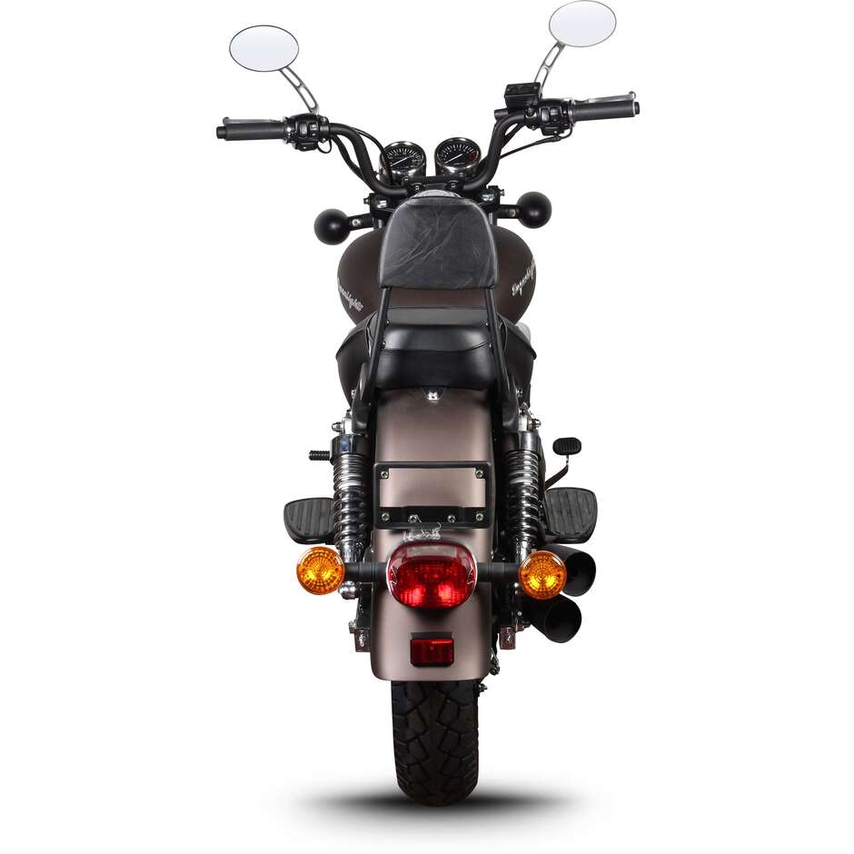 Sissybar für Custom-Motorräder speziell für KEEWAY SUPERLIGHT 125 (2011-23) / BLACKSTER 250 (2015-23)