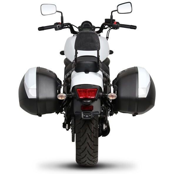 psler Coussin de Siège de Dossier Arrière de Moto avec Porte-Bagages pour  Kawasaki Vulcan S VN650 EN650 S650 2015-2023, Dossier Passager Sissy Bar  avec Support de Chargement Moto Accessoires : : Auto