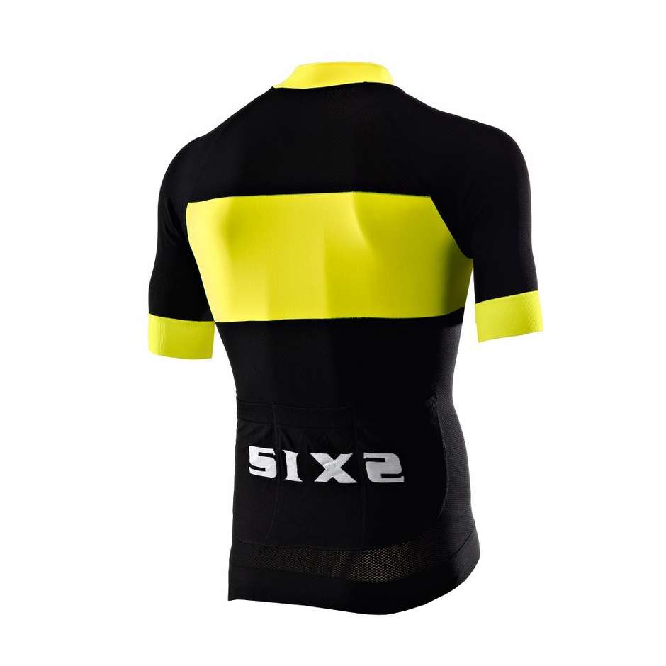 Sixs BIKE3 Luxury Yellow Tour Activewear Chemise technique