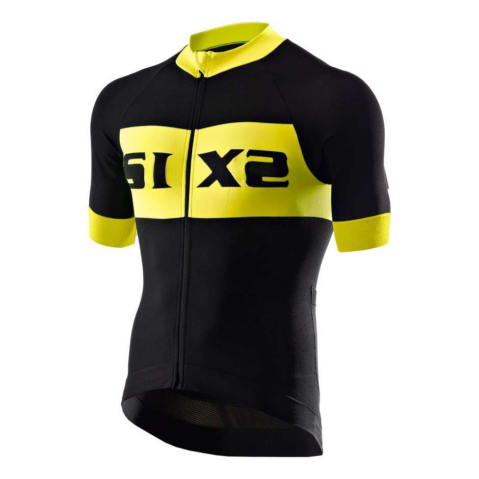 Sixs BIKE3 Luxury Yellow Tour Activewear Technical Shirt