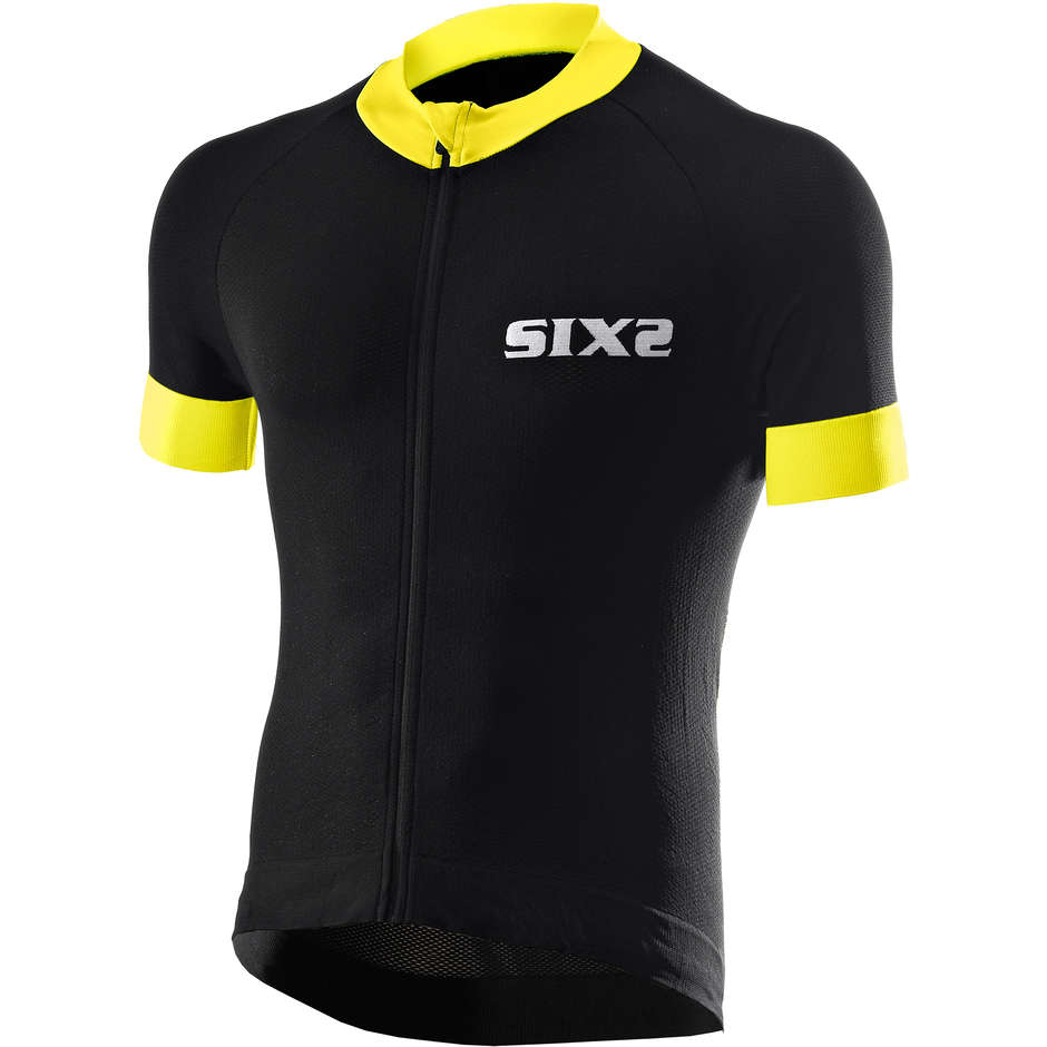 Sixs BIKE3 STRIPES Yellow Tour Activewear Technical Shirt