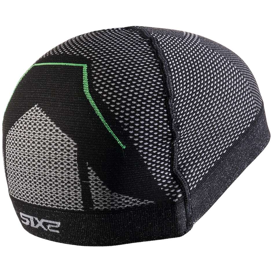 Sixs BT SCXL V2 Schwarze Carbon-Motorrad-Unterhelmkappe