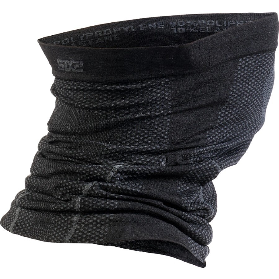Sixs BT TBXL Multipurpose Motorcycle Neck Warmer Black Dark Grey