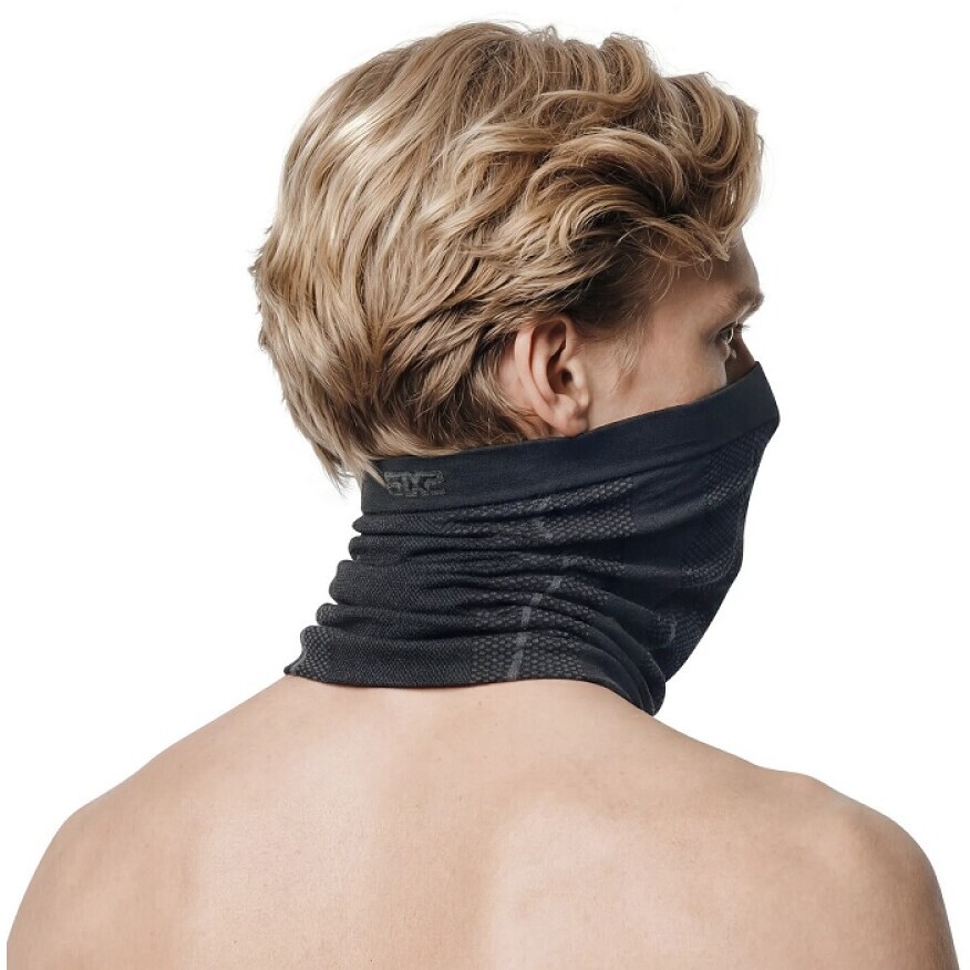 Sixs BT TBXL Multipurpose Motorcycle Neck Warmer Black Dark Grey