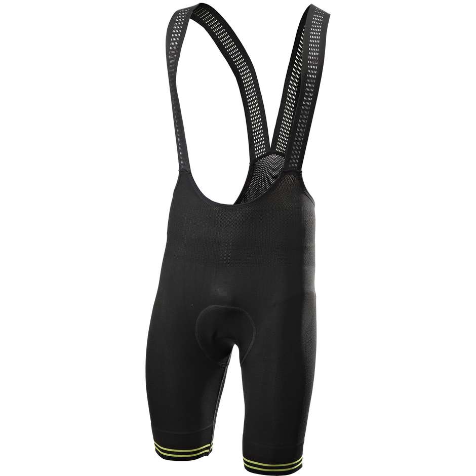Sixs Cycling Bib Short Leg Clima Bib External Pad Black Yellow