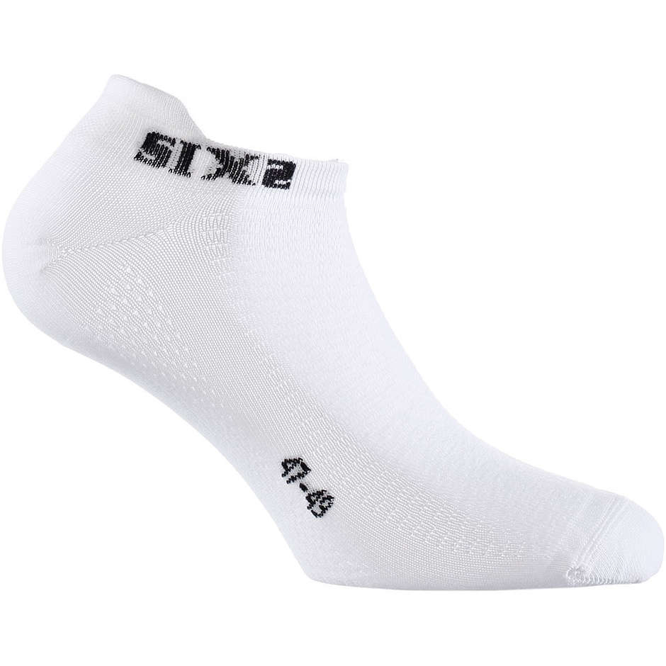 Sixs Fant S White Technical Bike and Bike Ghost Socks