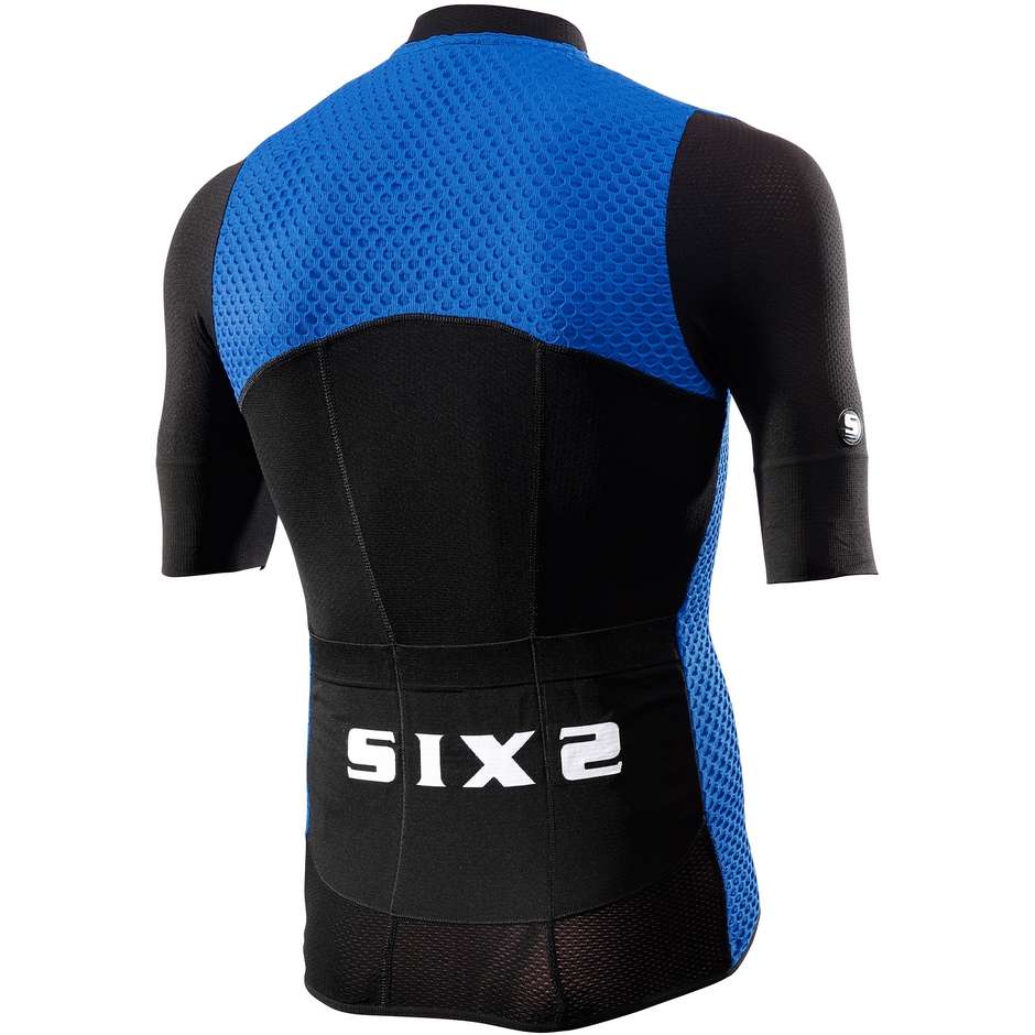 Sixs Half Season Hive Black Blue Cycling Jersey