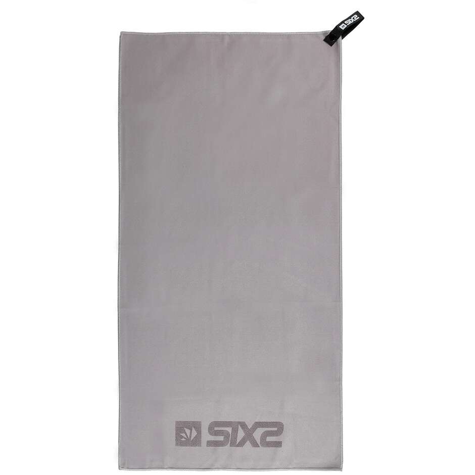 Sixs Mikrofaserhandtuch 80 x 40 cm Grau