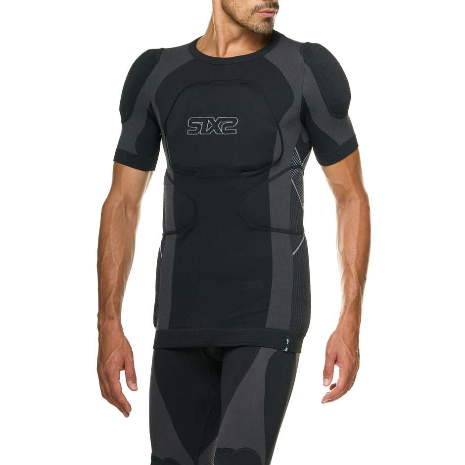 Sixs Pro-Tech PRM TS1 Black Technical Jersey with Protections
