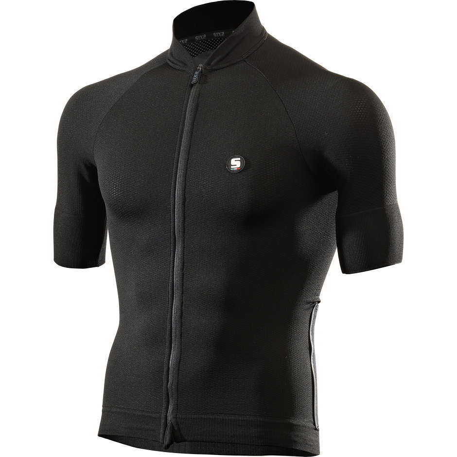 Sixs Short Sleeves Cycling Jersey CHROMO JERSEY black