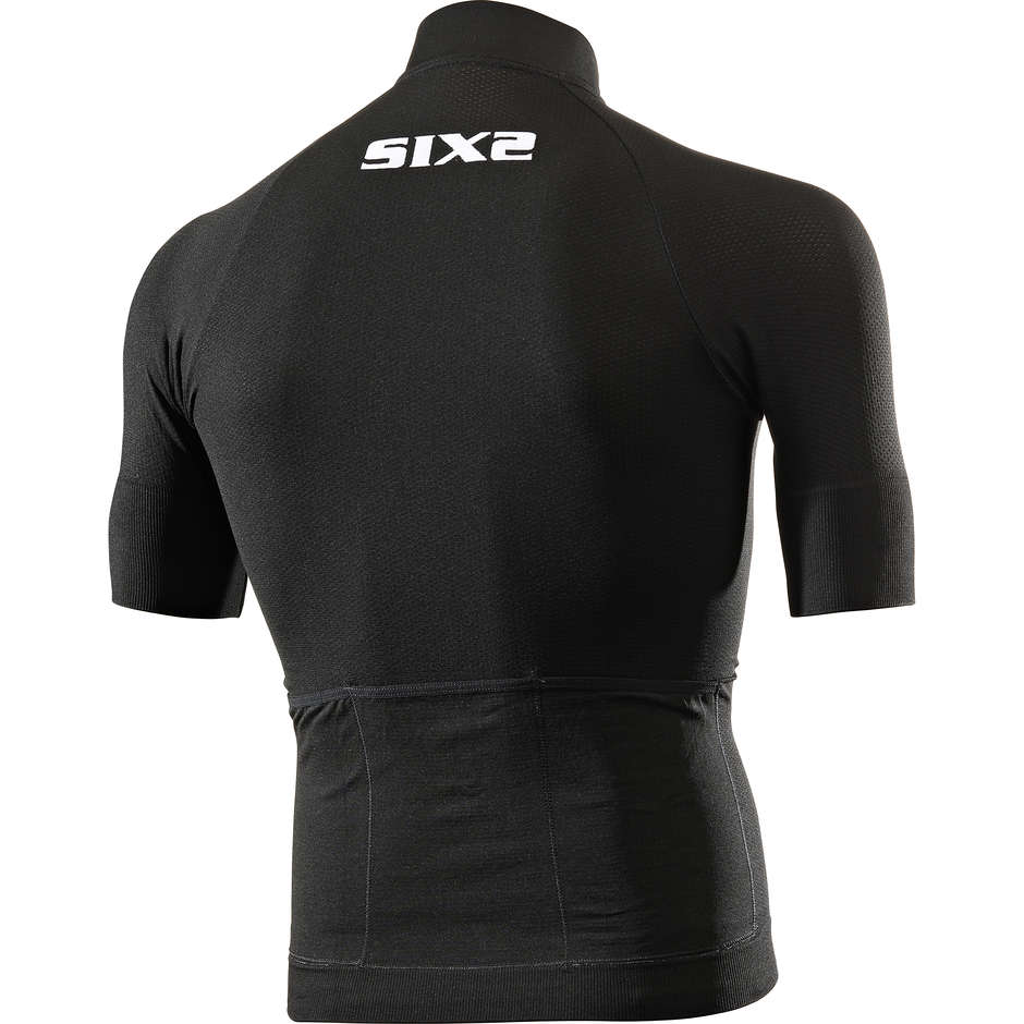 Sixs Short Sleeves Cycling Jersey CHROMO JERSEY black