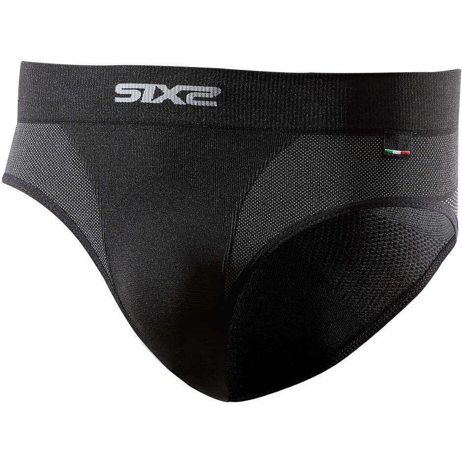 Sixs SLIP V2 Underwear Briefs Black Carbon