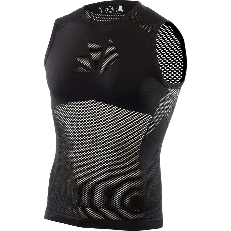 Sixs SMRX Black Unterwäsche Mesh ärmellos