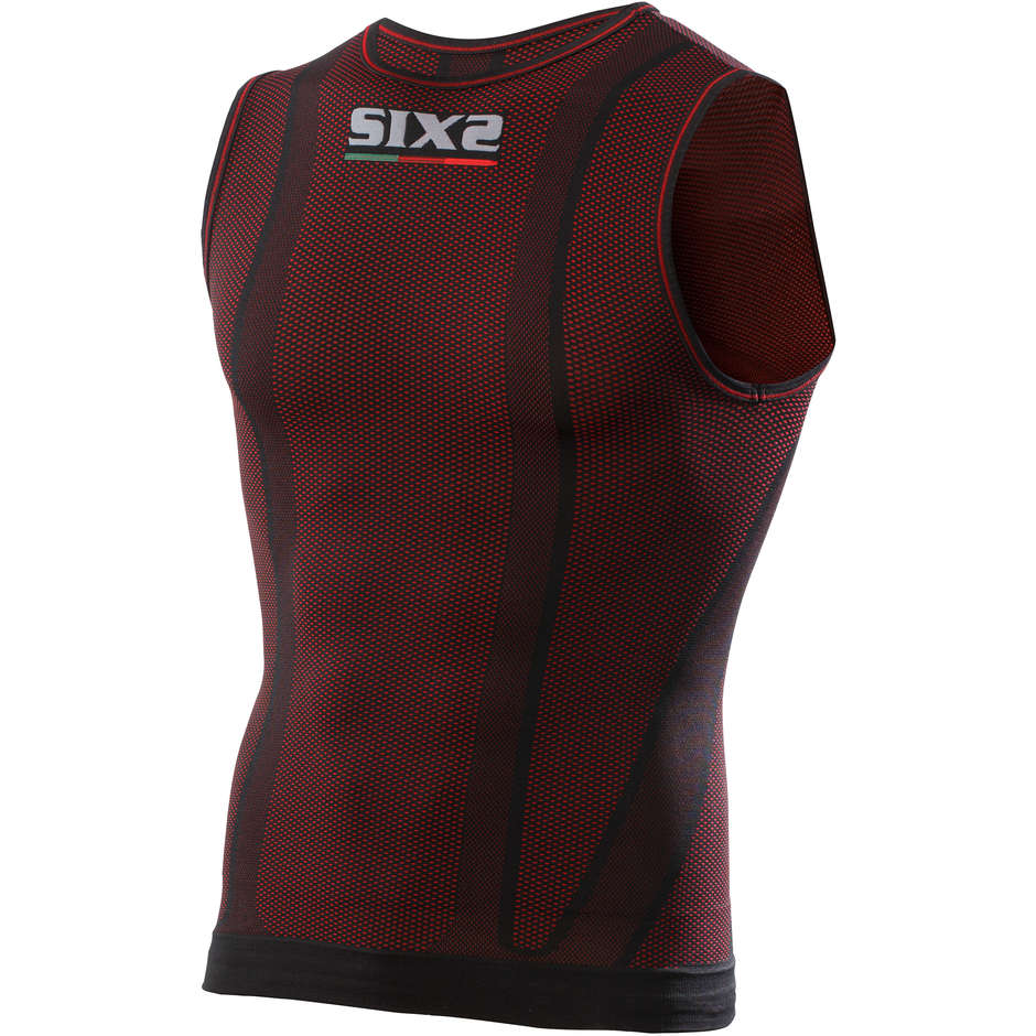 Sixs SMX Dark Red Underwear Sleeveless