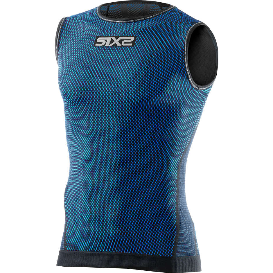 Sixs SMX Sous-vêtement bleu foncé sans manches