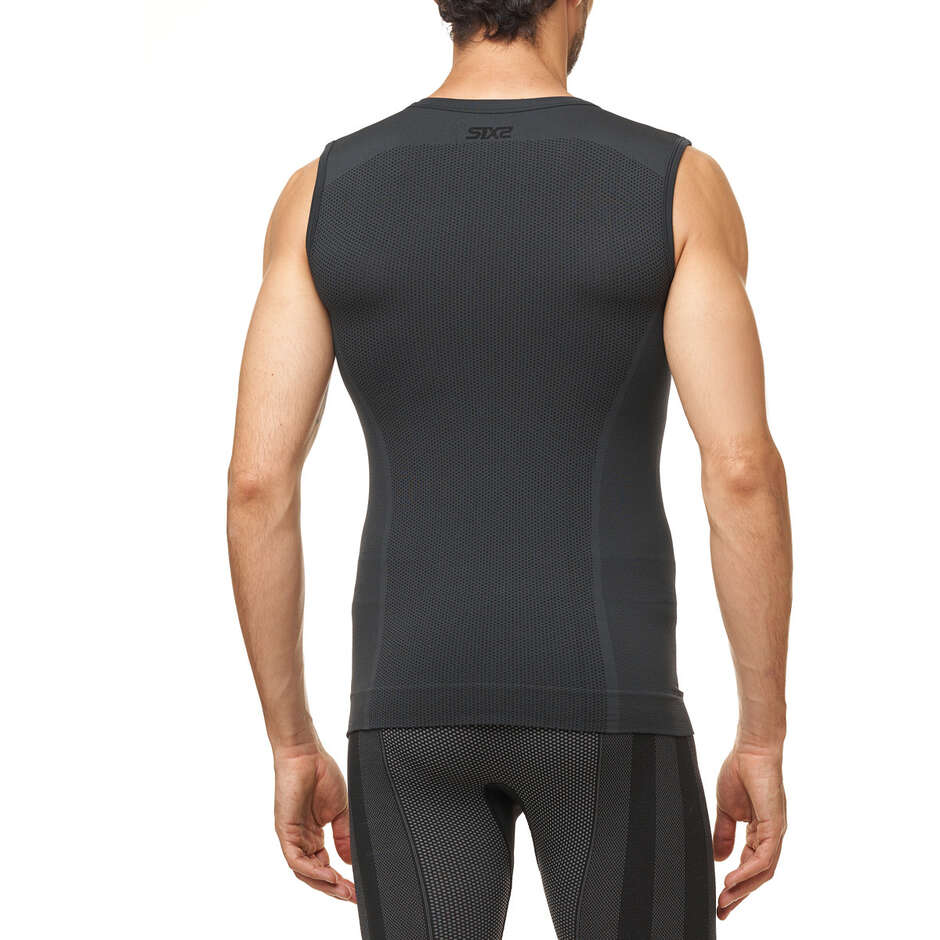Sixs SMX V2 4 Seasons Vest Dark Grey Black