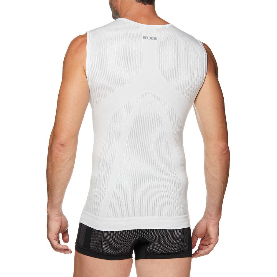 Sixs SMX White Sleeveless Underwear