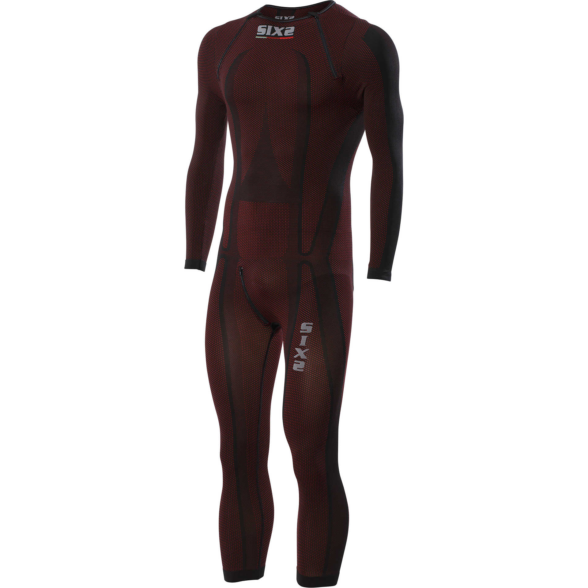 Sixs STX Dark Red Technical Integral Motorcycle Undersuit For Sale 