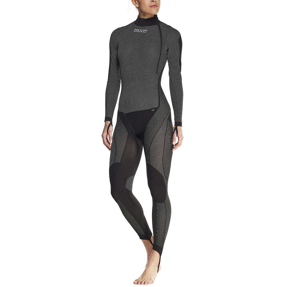Sixs STX HN V2 Black Carbon Motorcycle Mock Undersuit