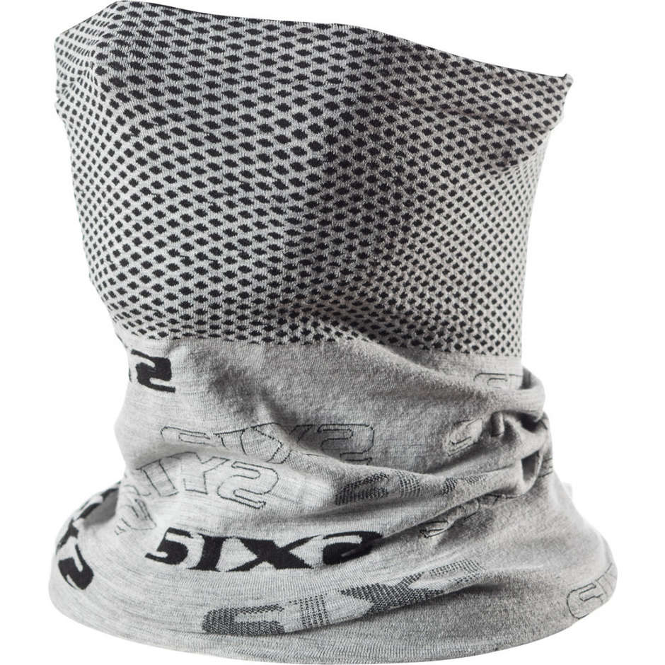 Sixs TBX Merinos Wool Gray Multi-use neck warmer