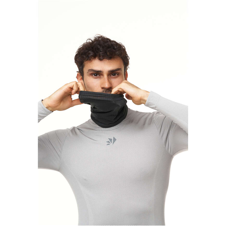 Sixs TBX V2 Multipurpose Neck Warmer Dark Grey Black