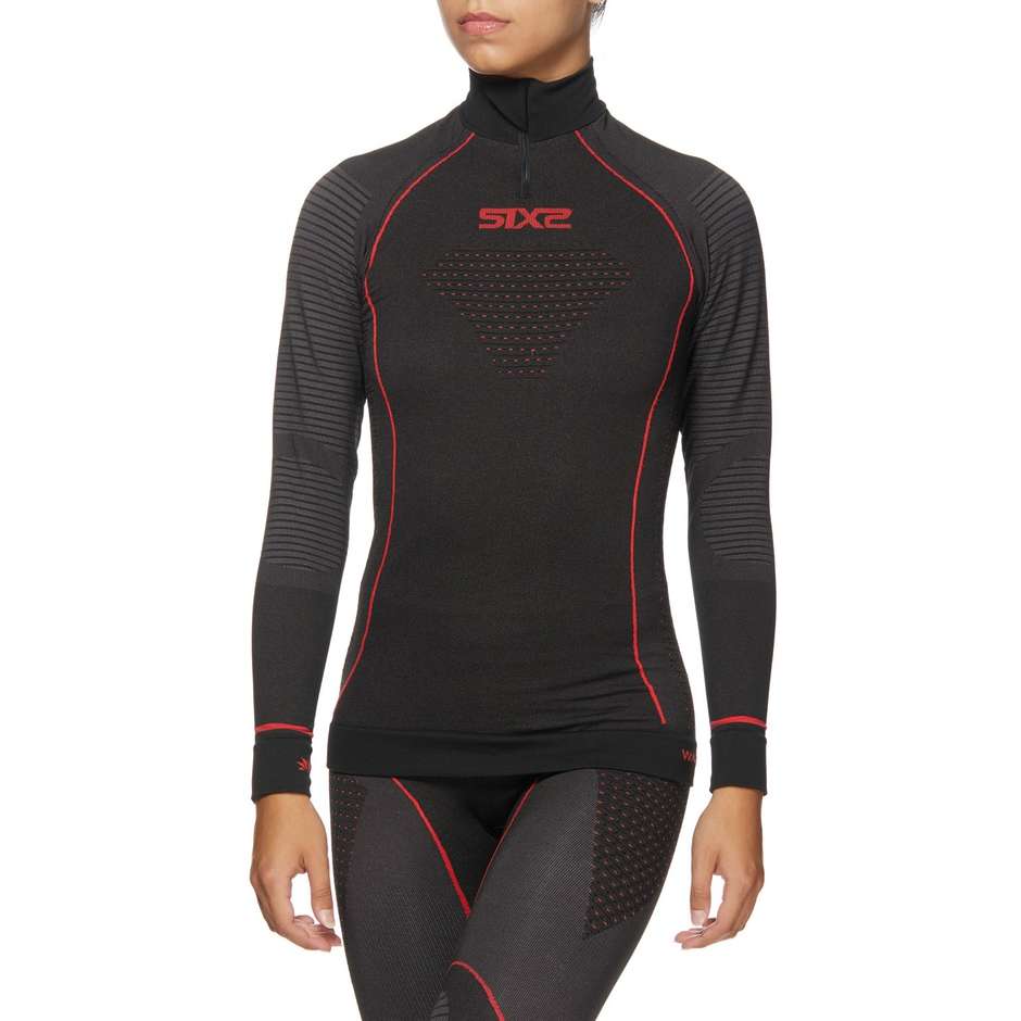Sixs TS13W CU Thermal Underwear with Zip with Copper Fiber