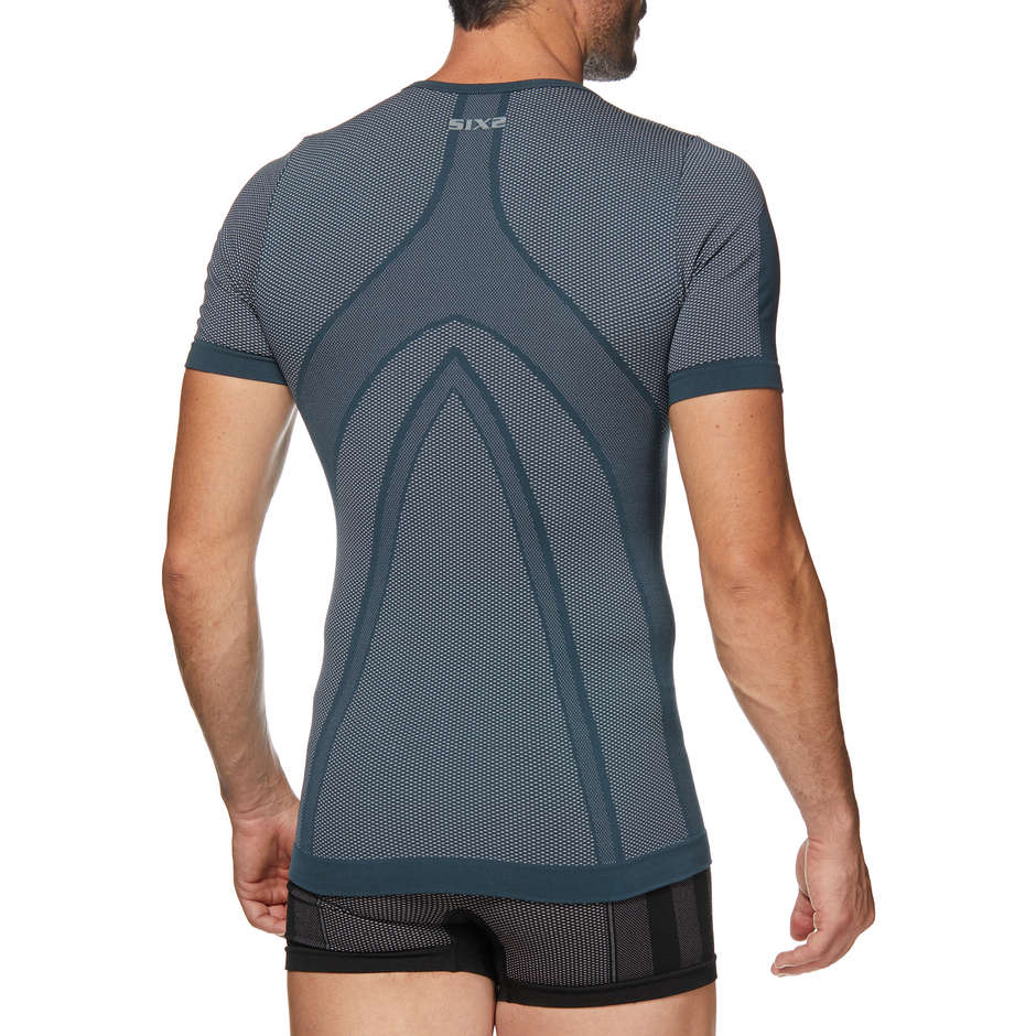 Sixs TS1L Kurzarm-Unterwäsche Rundhalsausschnitt Superlight Carbon Oil Underwear