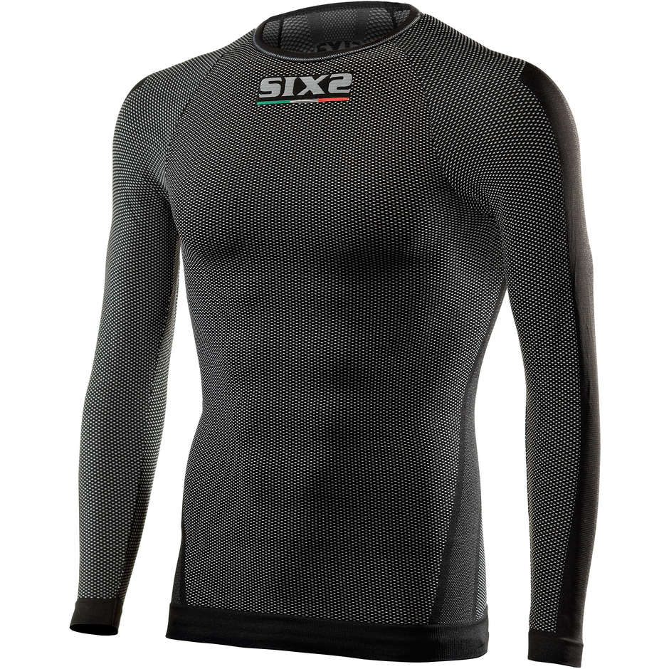 Sixs TS2 Black Carbon Long Sleeve Underwear Shirt