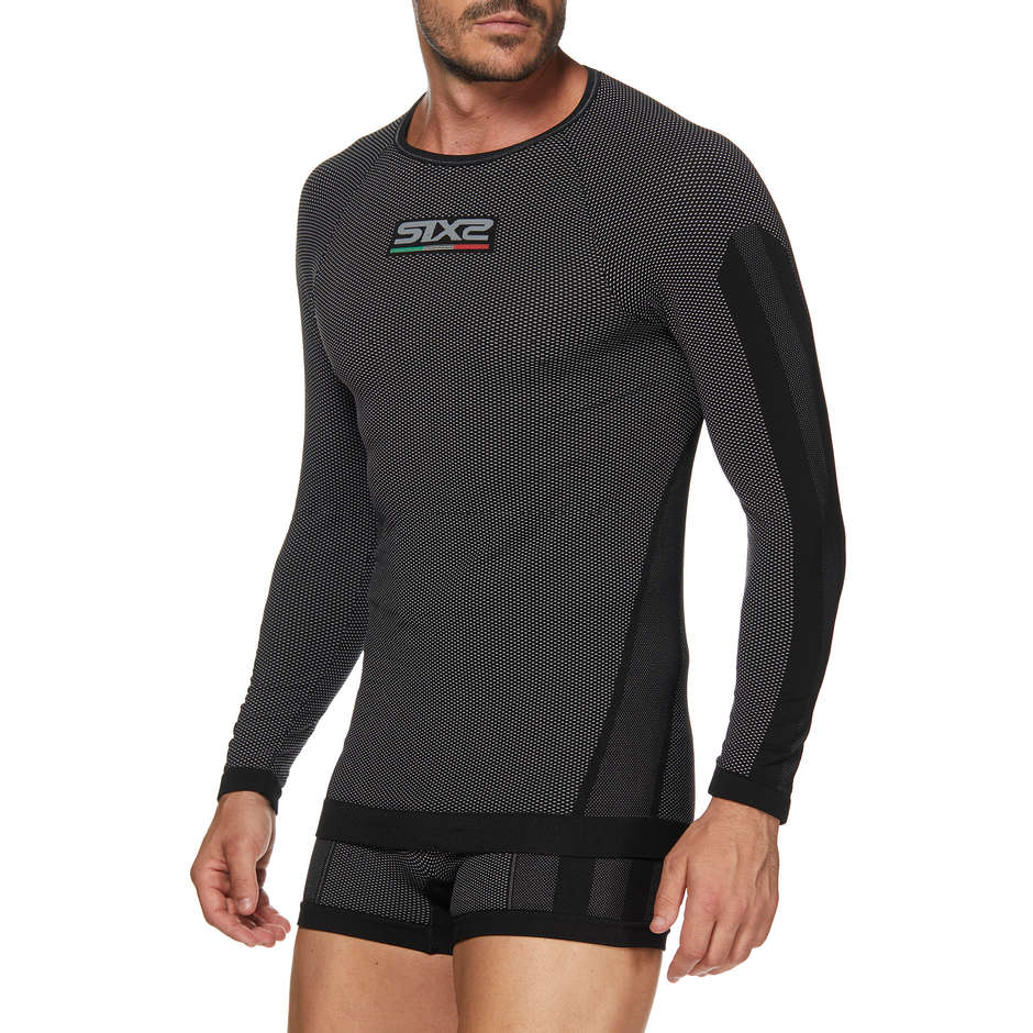 Sixs TS2 Black Carbon Long Sleeve Underwear Shirt