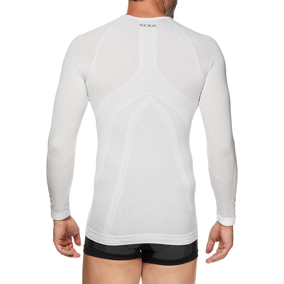 Sixs TS2 White Long Sleeve Underwear Shirt