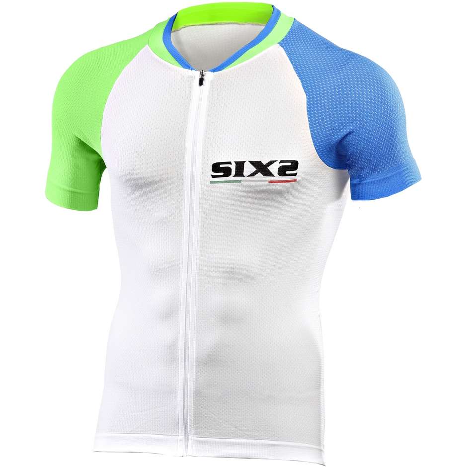 Sixs Ultraligth Summer Green Blue White Cycling Jersey