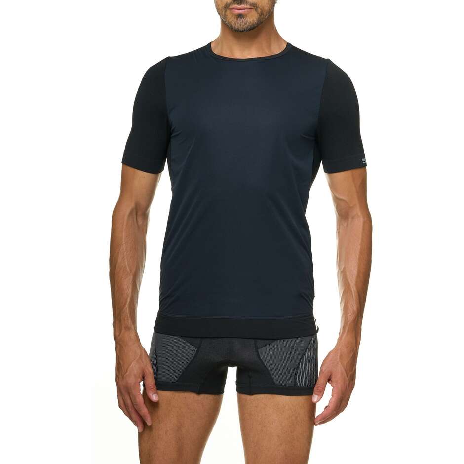 Sixs WB TS1 Black Short Sleeve Windbreaker