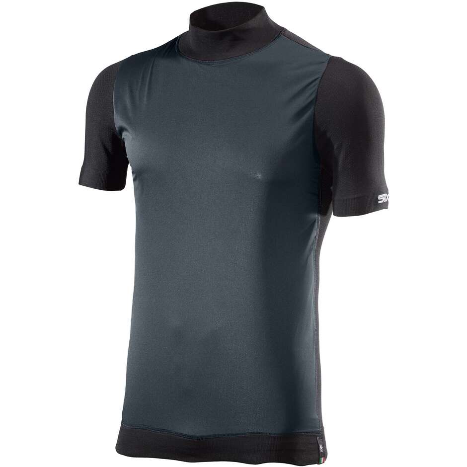 Sixs WB TS1 HN Kurzarm-Windbreaker Schwarz