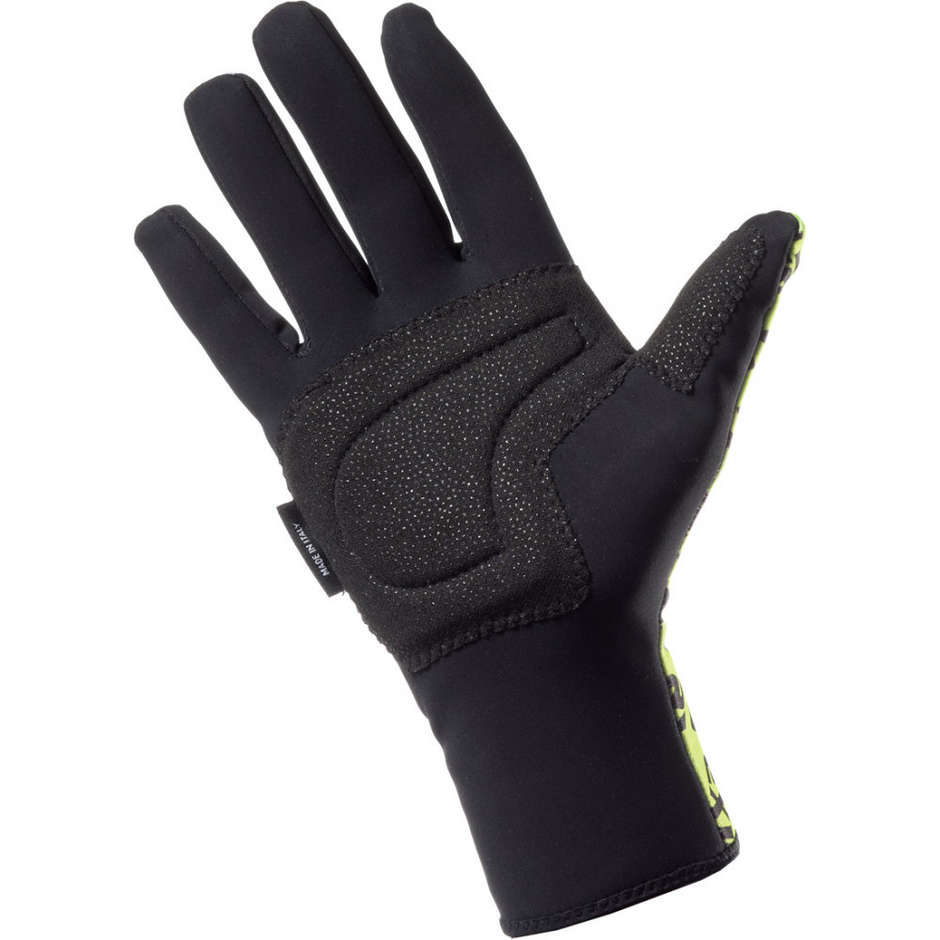 Sixs Winter Gloves Black Yellow Cycling Gloves