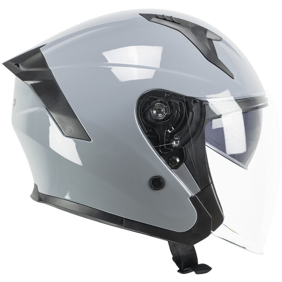 Ska-P 1MHA JEDI MONO Jet Motorcycle Helmet Grey