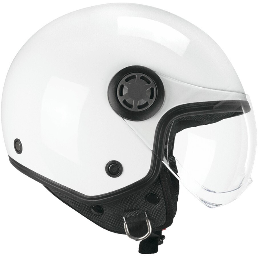 Ska-P 1SHE ZEN BASIC Jet Motorcycle Helmet White