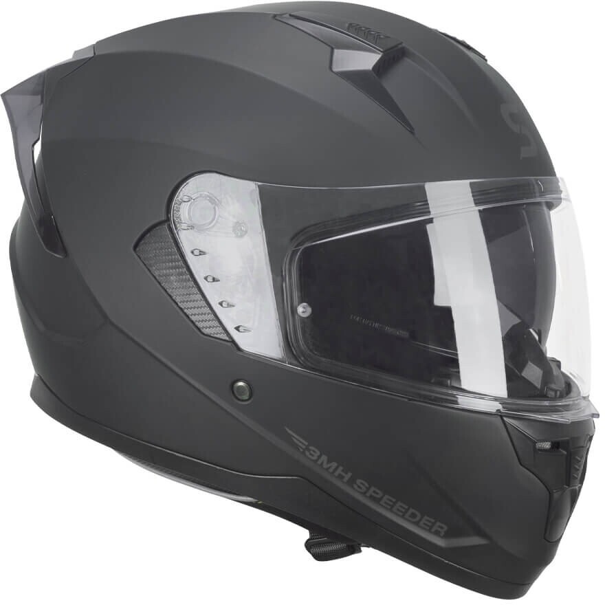 Ska-P 3MHA SPEEDER MONO Full Face Motorcycle Helmet Matt Black