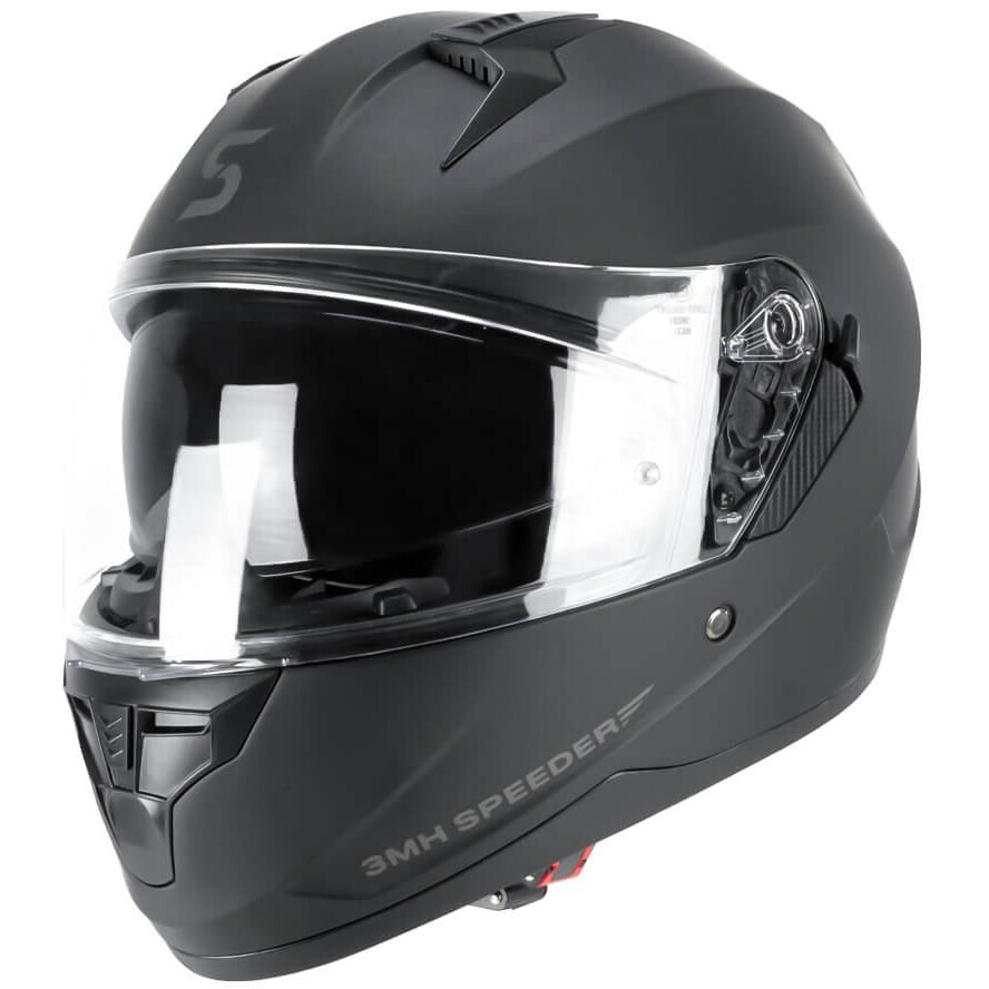 Ska-P 3MHA SPEEDER MONO Full Face Motorcycle Helmet Matt Black