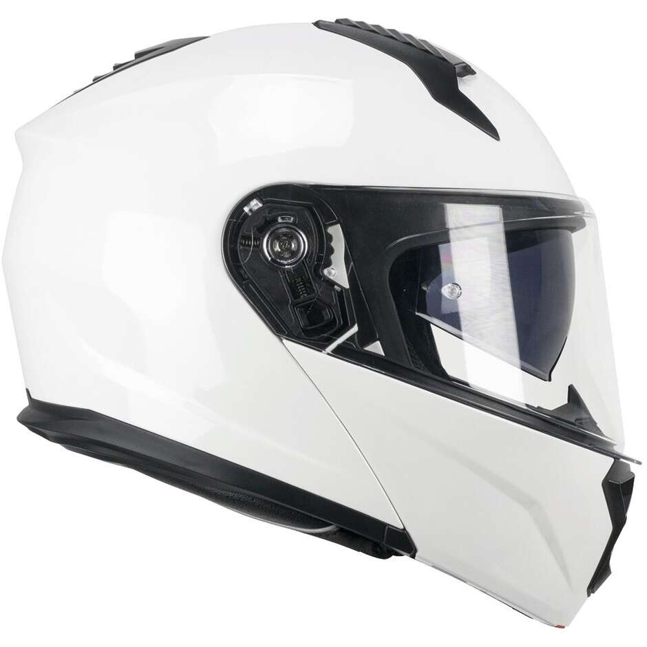 Ska-P 5THA FALCON MONO Modular Motorcycle Helmet White