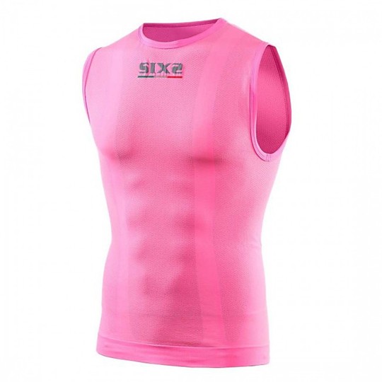 Sleeveless Technical Underwear Sixs Color Pink