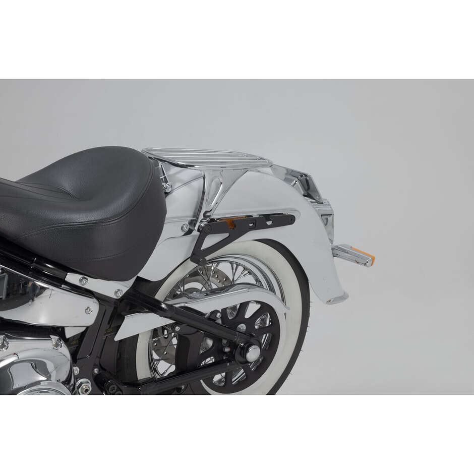 Slh Side Frame Left Lh1 Black Sw-Motech HTA.18.682.11600