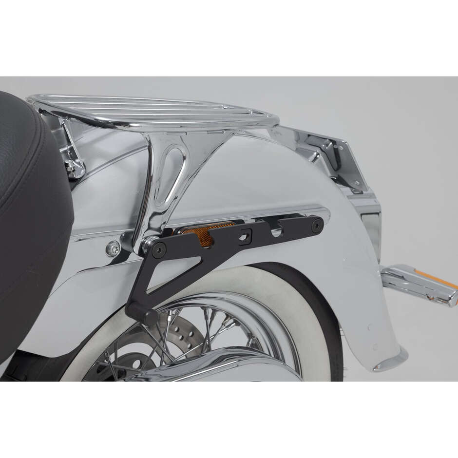 Slh Side Frame Left Lh1 Black Sw-Motech HTA.18.682.11600