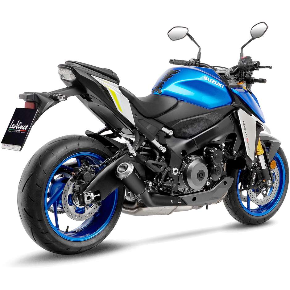Slip-On-Auspuff Leovince 15245B LV-10 BLACK EDITION Speziell für SUZUKI GSX-S950 (21-23); GSX-S1000 (21-24)