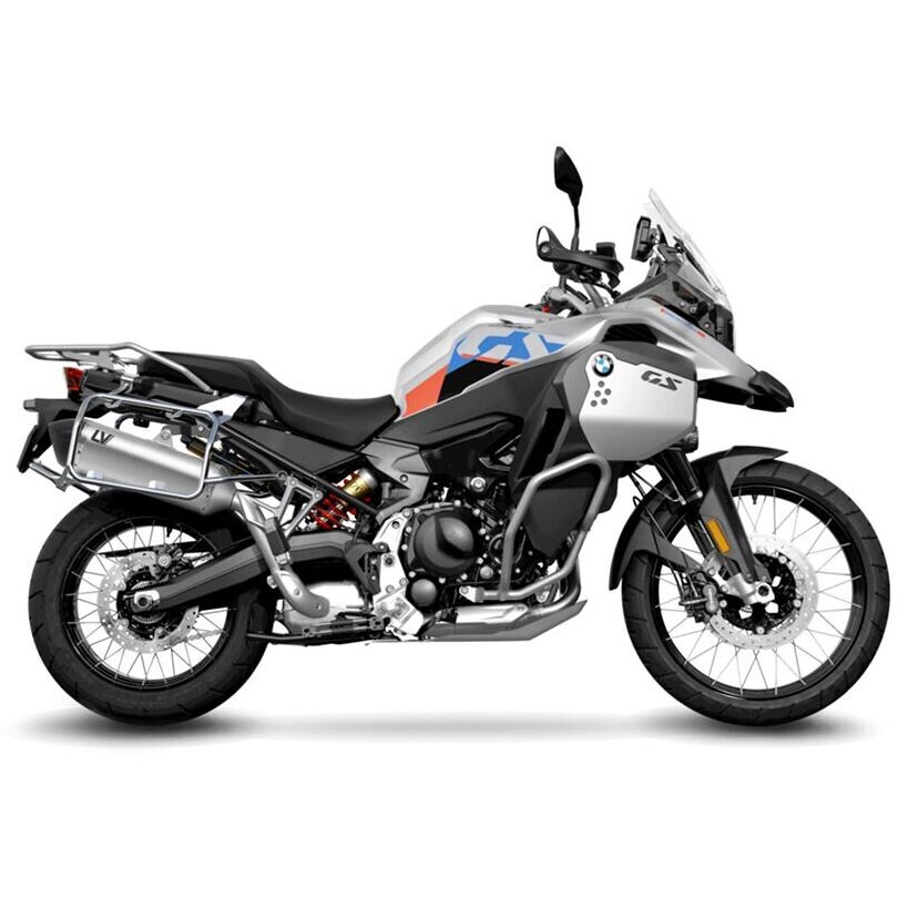 Slip-On-Auspuff Leovince 15610 LV-14 Slip-On Speziell für BMW F 750 GS (18-24); F 800 GS (24-26); F 850 GS / Adventure (18-24); F 900 GS / Adventure (24-26)