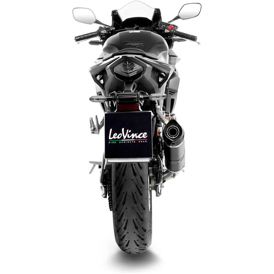 Slip-On Exhaust Leovince 14315E LV ONE EVO CARBON FIBER Specific For HONDA CB500F - CB500X - CBR500R (19-23)