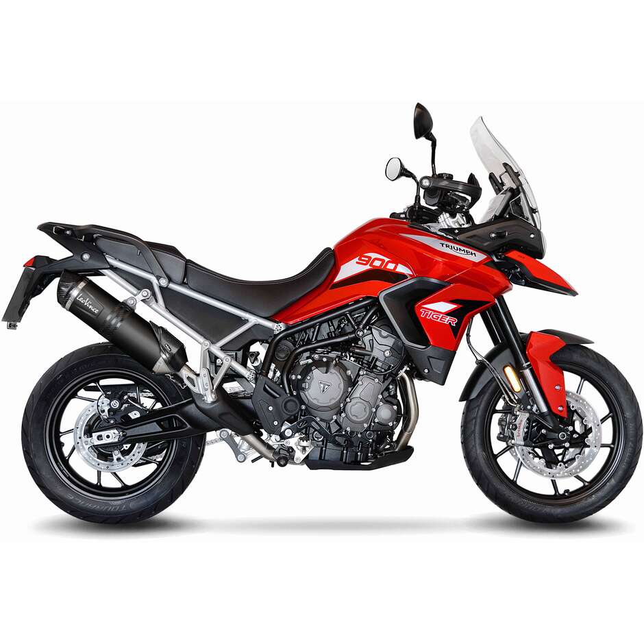 Slip-On Exhaust Leovince 14352EB LV ONE EVO BLACK EDITION Specific For TRIUMPH Tiger850/900 GT/Rally/Pro (20-23)