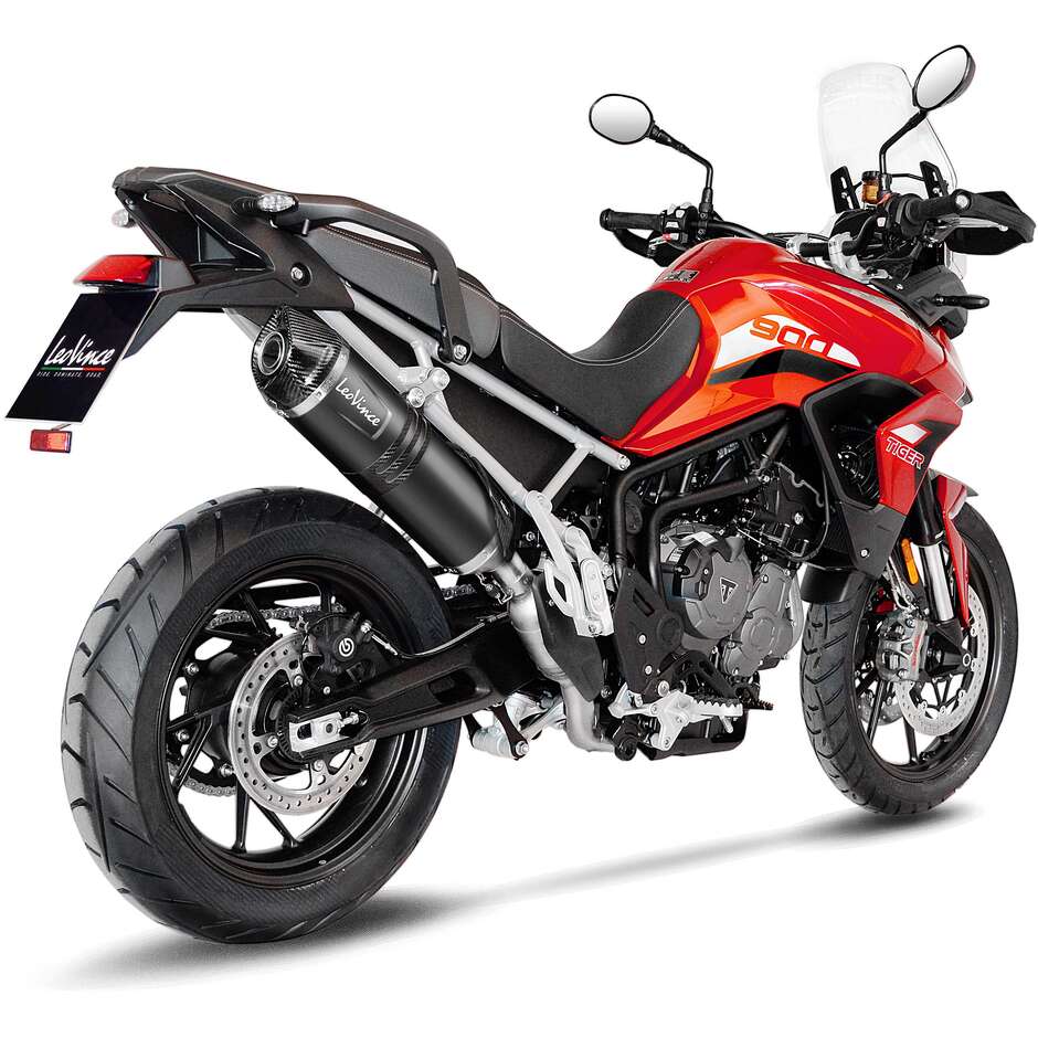 Slip-On Exhaust Leovince 14352EB LV ONE EVO BLACK EDITION Specific For TRIUMPH Tiger850/900 GT/Rally/Pro (20-23)