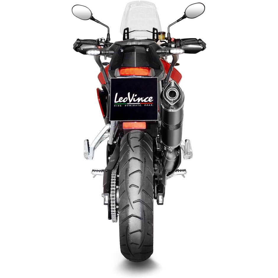 Slip-On Exhaust Leovince 14352EB LV ONE EVO BLACK EDITION Specific For TRIUMPH Tiger850/900 GT/Rally/Pro (20-23)